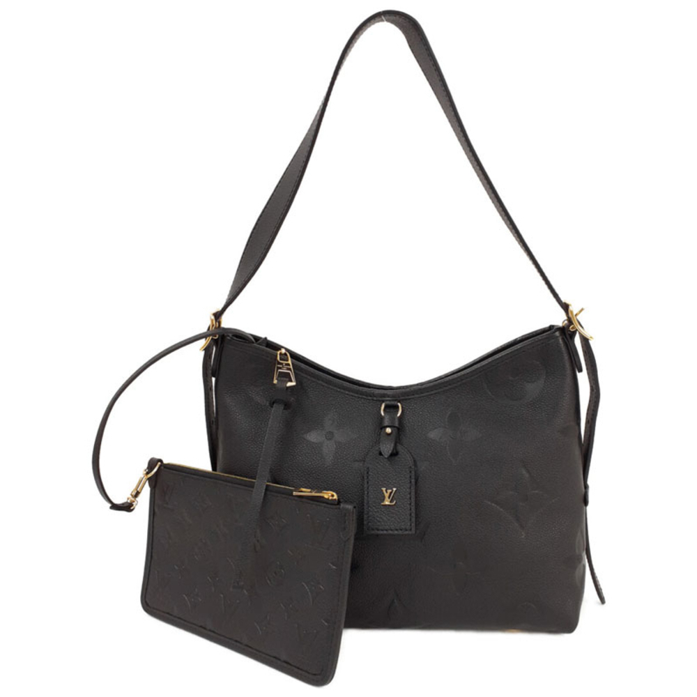 Louis Vuitton Monogram Empreinte Carryall Zip NM PM Noir Navy